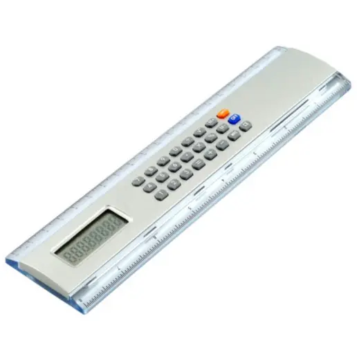 Ruler Calculator Silver